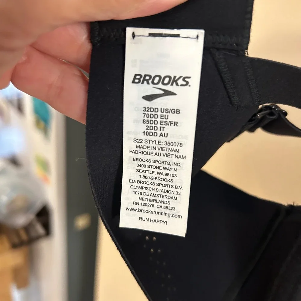 Brooks Drive Convertible Run Bra 32DD Running Outdoor‎ Support Athletic Workout